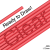 $3.75 - Clear Red